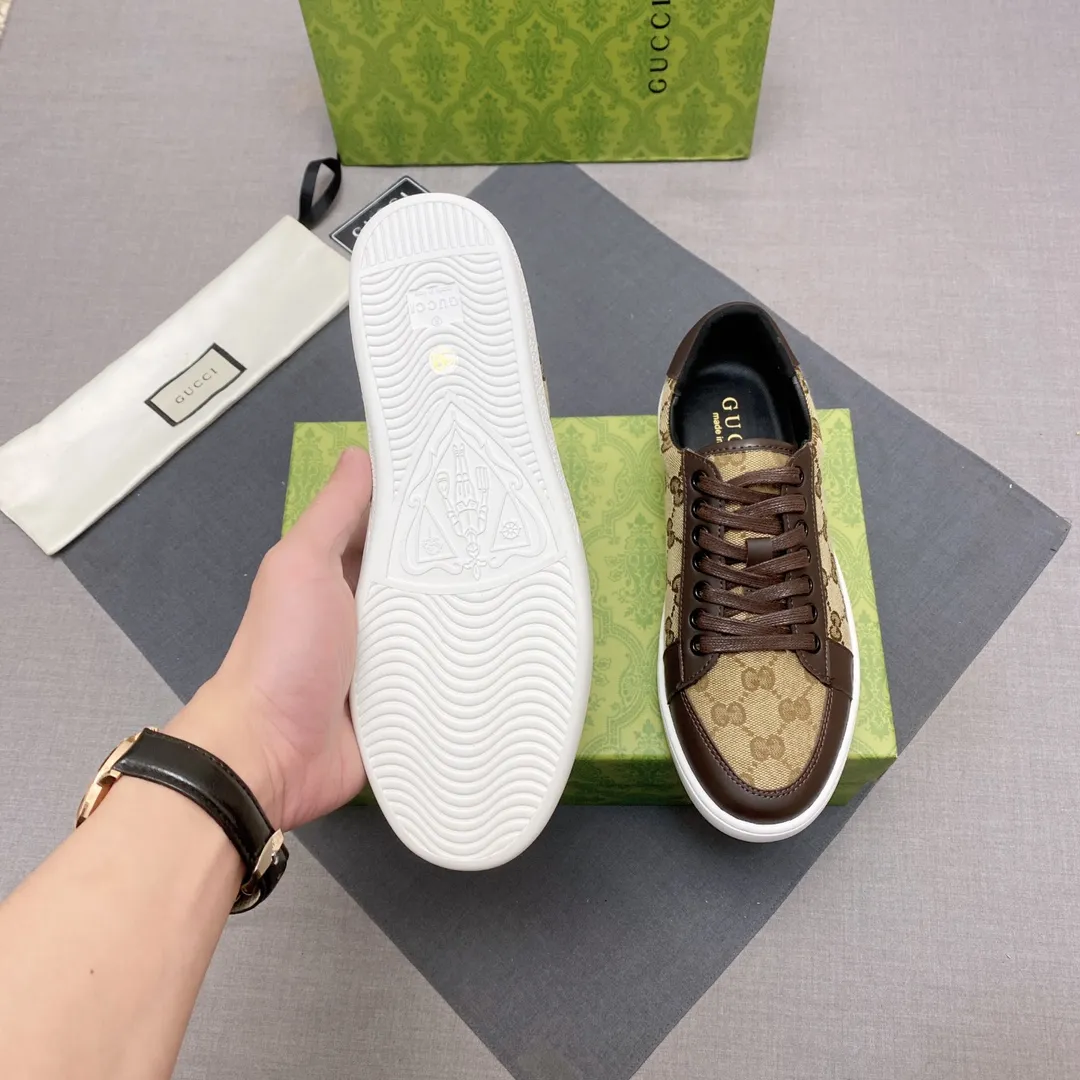 p360 (Synchronized 1:1 reproduction on the official website of running volume models) 🇮🇹🇮🇹"GUCCI" top purchasing agent 🔍🔍Men's 2025 counters are on sale simultaneously, with personalized 3D patterns, fashionable and casual, comfortable and breathable personality, the first choice for trendy men, imported sheepskin lining, comfortable and breathable, fashionable and trendy Fashion, a must-have for trendy men, soles: original soles specially provided by the original factory, exclusive movable molded soles are super comfortable, original factory goods, 🔍🔍high quality, you can enter and leave the counter at will, 38-44, (37, 45 can be customized, non-refundable or exchangeable) available in stock, you deserve it No. 005